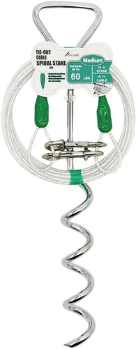 Vista 22 de Petest Cable de amarre reflectante de 15 pies para perros pequeños de hasta 35 libras