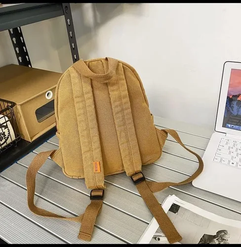 Vista 6 de XPONNI Mochila pequeña para adolescentes y niñas, accesorios de grunge, mochila para mujer, mini mochila (verde)