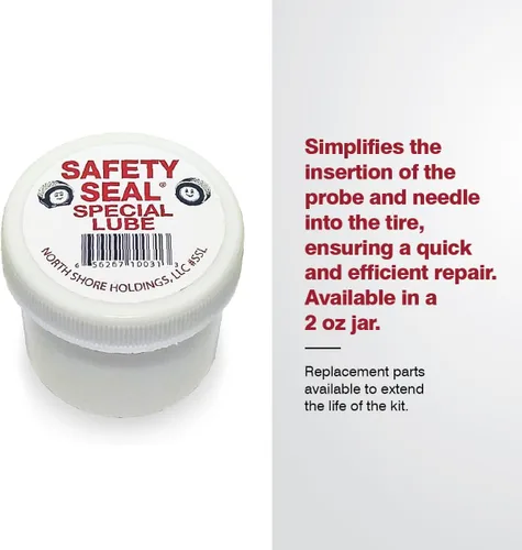 Vista 8 de Kit de reparación de llantas de alta calidad para automóviles y camionetas livianas Safety Seal, 60 reparaciones