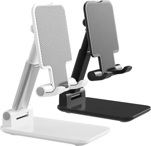 Vista 11 de Soporte para Teléfono de Escritorio, MT-6 Soporte para Teléfono Celular para Escritorio Soporte Universal para Teléfono Celular Plegable y Ajustable