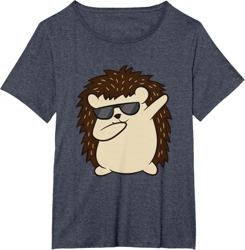 Vista 80 de Dabbing Hedgehog Funny Hedgehog Camiseta S