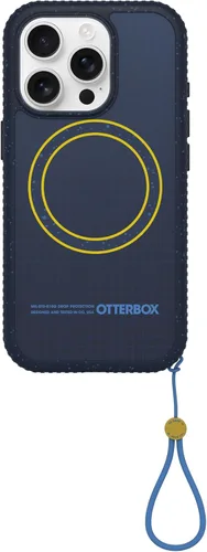 Vista 17 de OtterBox Sole Series - Carcasa para iPhone 16, color negro Funda protectora para iPhone con bordes de banda de rodadura, con bucle para el dedo