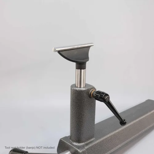 Vista 5 de Hurricane Turning Tools, Soporte para herramientas de 6 pulgadas con varilla de acero endurecido para torno de madera, poste de 1 pulgada