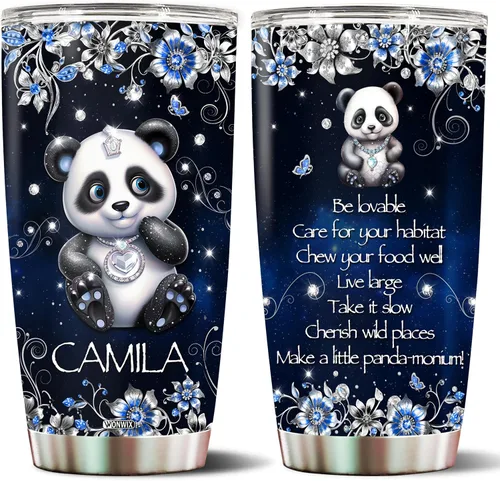 Vista 16 de Regalo personalizado de mariposa para niñas, mamá, esposa, mujeres, adultos, amantes de las mariposas, tazas de café, botella de agua, taza