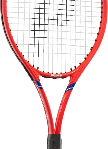 Vista 4 de Prince 7TJ134 Synergy LITE 275 Hard Tennis Racket, Lightweight Aluminum, Grip Size 2, [Stretched]