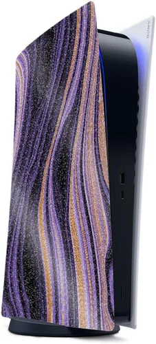 Vista 22 de MightySkins - Skin para juegos con purpurina brillante para PS5 y Playstation 5, ágata amatista, acabado duradero con purpurina de alto brillo
