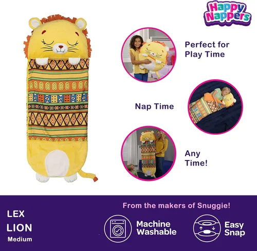 Vista 2 de Happy Nappers - Saco de dormir con almohada, cómodo, acogedor, compacto, súper suave, cálido, para todas las estaciones, saco de dormir