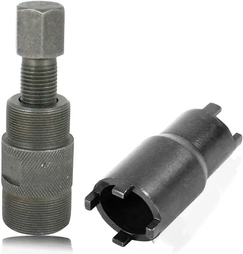 Vista 2 de Llave inglesa magnética para rueda de mosca, 3 unidades, herramienta ajustable + llave de tuerca de bloqueo de embrague de 0.96 pulgadas, 0.79