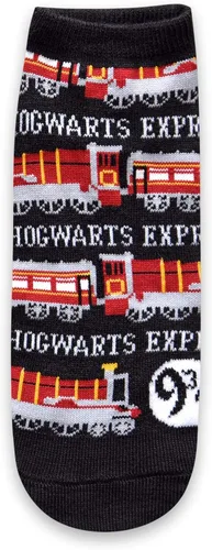 Vista 6 de Harry Potter Hogwarts Express Hedwig - Paquete de 5 calcetines tobilleros para mujer (talla 4-10), Multi