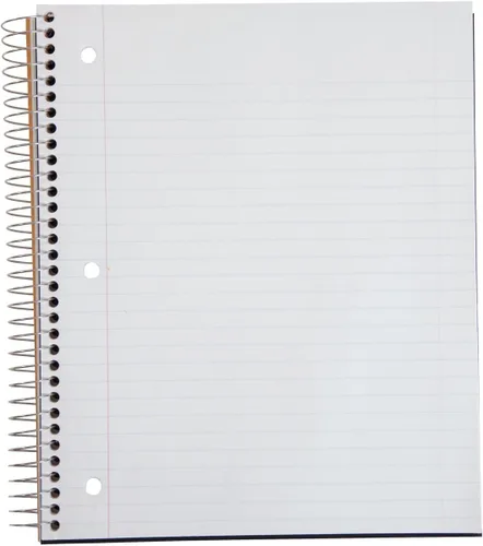 Vista 3 de Five Star Cuaderno de alambre, 3 materias, 150 unidades, regla ancha, verde (72031)