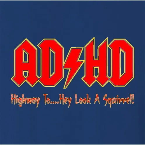 Vista 46 de Go All Out Sudadera con capucha para hombre y mujer con texto en inglés "Highway To Hey Look A Squirrel