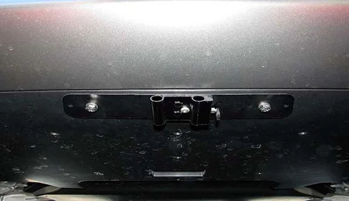 Vista 4 de STO N SHO Soporte de placa frontal compatible con Jaguar F-Pace SVR 2021-2025 (SNS286)