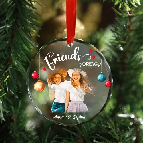 Vista 11 de Adorno de Primera Navidad Personalizado para Bebés 2025 Niña, Primeros Regalos para Bebé 02 B6