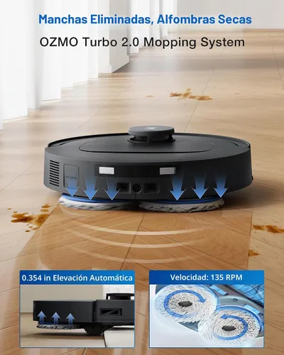 Vista 3 de ECOVACS DEEBOT T30e Omni Robot Aspiradora y Trapeador, 25000Pa, 2026 Nuevo