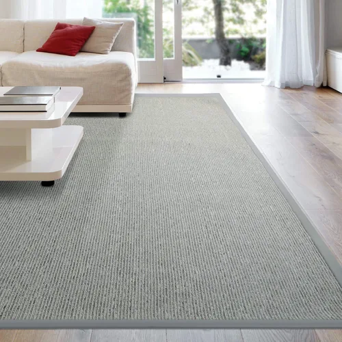 Vista 13 de iCustomRug Zara - Alfombra de sisal sintético y de tamaño personalizado, más suave que la alfombra de sisal natural, resistente a las manchas