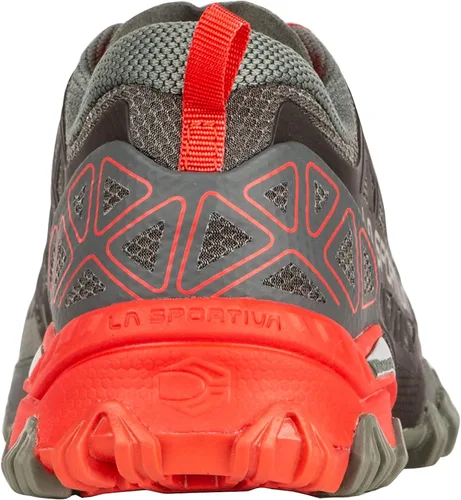Vista 6 de La Sportiva Bushido II - Tenis de correr para mujer, gris pizarraaguamarina