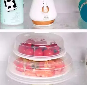 Vista 4 de Juego de fundas de tamaño [grande] y tamaño [pequeño], {sin BPA} {Fundas de plástico para colgar alimentos} {salpicaduras de placa magnética}