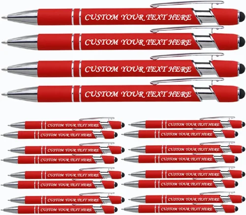 Vista 122 de VectWaby - Bolígrafos personalizados a granel, bolígrafo grabado con nombre, logotipo, lápiz capacitivo para pantallas táctiles, a granel