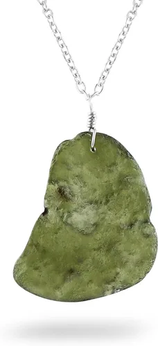 Vista 13 de Colgante delicado de piedras preciosas naturales crudas, collar de piedras ásperas surtidas, hecho a mano, joyería hipoalergénica bohemia