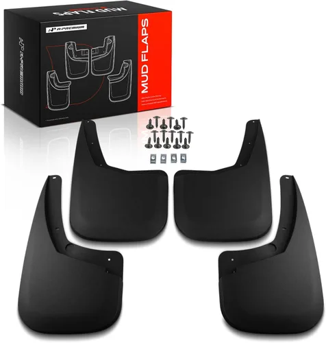 Vista 11 de A-Premium Juego de 4 unidades de guardabarros con accesorios compatibles con Chevrolet Silverado 1500, Silverado 2500 HD 3500 HD 2007-2014