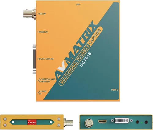 Vista 10 de AVMATRIX Tarjeta de captura PCIE VC12-4K 4k para transmisión en vivo de juegos y grabación en 4K60 UHD con latencia ultra baja en PS5 PS4/Pro Xbox