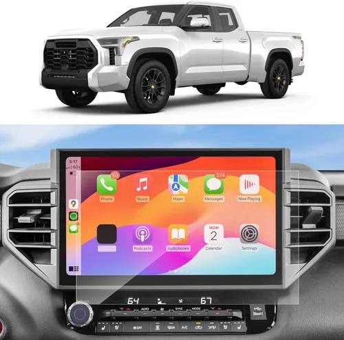 Vista 8 de SKTU Accesorios Tundra 2023 2024 2025 2026 Protector de pantalla para Toyota Tundra 2022-2026/Toyota Sequoia 2023-2026 14 pulgadas Navigation Toyota