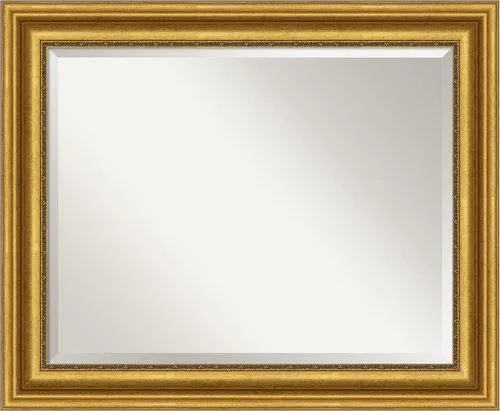 Vista 33 de Amanti Art Espejo de pared, espejo de marco negro para decoración de pared o para usar como espejo de baño para sobre el fregadero