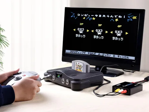 Vista 7 de Tendak MINI AV 3RCA conversor de audio CVBS a HDMI para PAL/NTSC con cargador para PS3, TV VHS VCR, DVD.