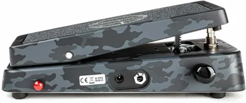 Vista 5 de Dunlop DB01B Dime Crybaby From Hell Wah Pedal con 2 cables de conexión y sintonizador Snark (db01b-snark)