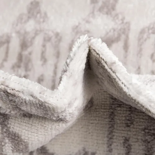 Vista 7 de Unique Loom Oxford Collection - Alfombra rectangular de 2 x 3 pies 1 pulgada, color crema / marfil