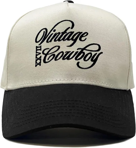 Vista 9 de Funky Junque Gorra de béisbol de 2 tonos para camionero adulto Misbehavin' - Leopardo/Beige