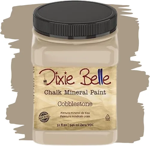 Vista 129 de Pintura para muebles con acabado de tiza Dixie Belle Paint Company - Amatista (4oz) - Pintura mineral de tiza chic púrpura profundo mate