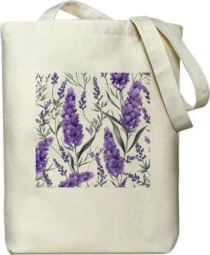 Vista 10 de itgowisa Bolsa de lona reutilizable con cremallera y asas, bolsillo grueso, para compras, compras, playa, regalo