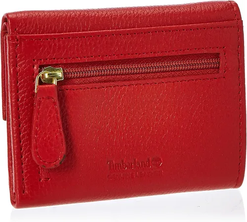 Vista 2 de Timberland Billetera de cuero RFID pequeño indexador Snap Billfold para mujer