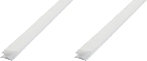 Vista 6 de M-D Building Products 3525 M-D 0 V-Flex burlete con parte trasera adhesiva, 17 pies de largo x 7/8 pulgadas de ancho, polipropileno, 1 paquete