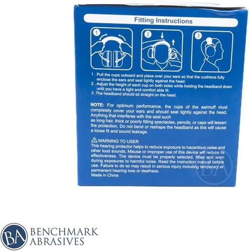 Vista 6 de Benchmark Abrasives Protección auditiva aprobada por Ansi para niños Púrpura