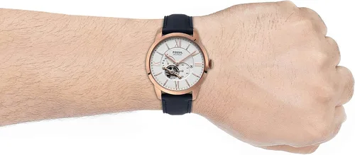Vista 4 de Fossil - Reloj de pulsera automático y mecánico de estilo Townsman en acero inoxidable para hombre