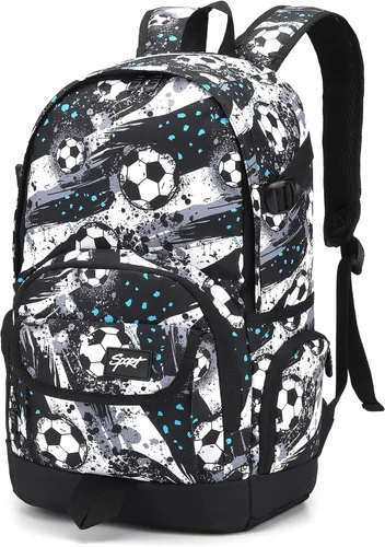 Vista 49 de Mochila escolar estilo Rickyh, mochila de viaje para hombres y mujeres, mochila ligera con compartimento para portátil, Tamaño único