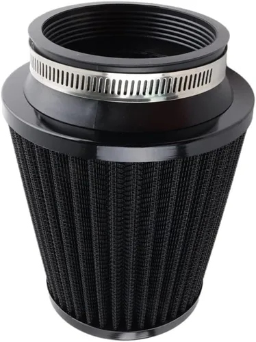 Vista 2 de Limpiador de filtro de aire de 2.992 in para tubo de admisión con filtro de repuesto de 2.99 pulgadas de diámetro (2.992 in negro B)