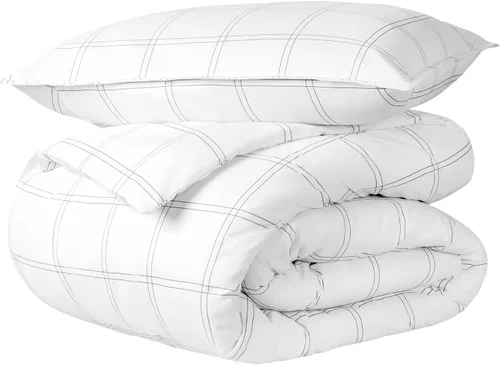 Vista 50 de Bare Home - Funda de edredón de ropa de cama extra larga - Colección premium de 1800 hilos súper suave - Funda de edredón ligera y fresca - Ropa
