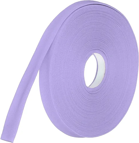 Vista 117 de MECCANIXITY Cinta al bies de doble pliegue de 1 pulgada, cinta al bies de poliéster continua a granel para coser, costura, acolchado, dobladillo