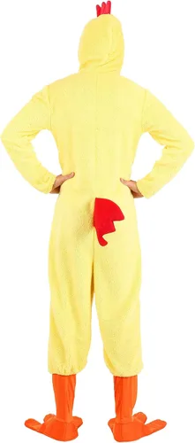 Vista 2 de Cluckin' - Disfraz de pollo para adulto
