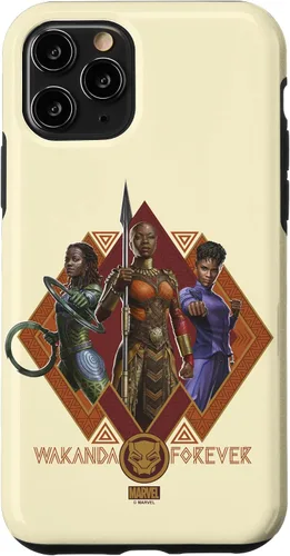 Vista 27 de iPhone 16 Marvel Black Panther: Wakanda Forever Hero Warrior Trio Case