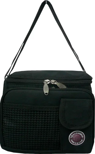 Vista 4 de Transworld Durable Deluxe - Bolsa térmica térmica para almuerzo (negro)