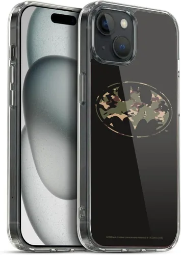 Vista 67 de Head Case Designs Funda de gel con licencia oficial de Batman DC Comics Bat Signal Logos [protección de grado militar] compatible con Apple iPhone 7