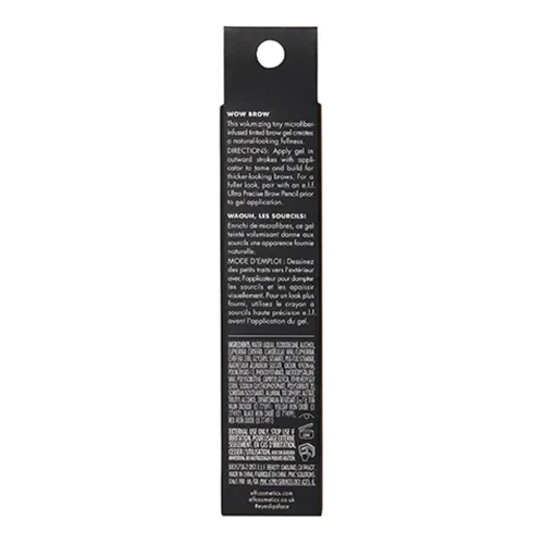 Vista 5 de e.l.f. Gel para Cejas Wow, Voluminizante, Construible, Híbrido de Cera y Gel, Crea Cejas Completas y de Aspecto Voluminoso, Fija los Pelos