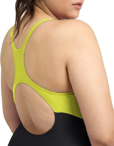 Vista 4 de ARENA Performance - Traje de baño de una pieza para mujer, talla grande, resistente al cloro, MaxLife