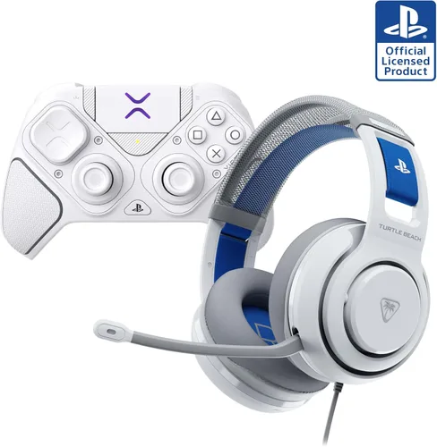 Vista 10 de Turtle Beach Atlas 200 Wired Multiplatform Gaming Headset for Xbox, PlayStation, PC w/ 3.5mm Wired Connection - 50mm Nanoclear Drivers, Flip-to-Mute