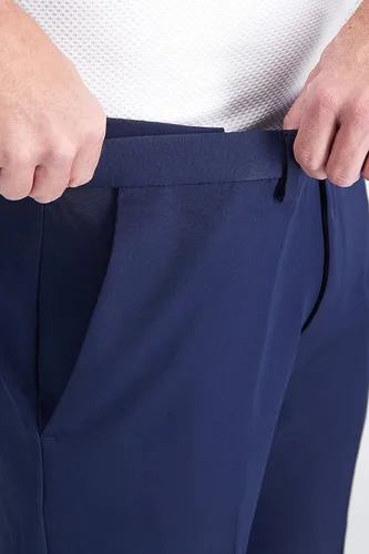 Vista 5 de Haggar Men's Cool 18 Pro Classic Fit Flat Front Pant-Regular and Big & Tall Sizes