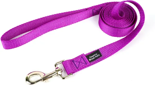 Vista 21 de Country Brook Petz - Correa para perro de nailon duradera de estilo tradicional de 1 pulgada con broche fácil de usar para razas pequeñas, medianas
